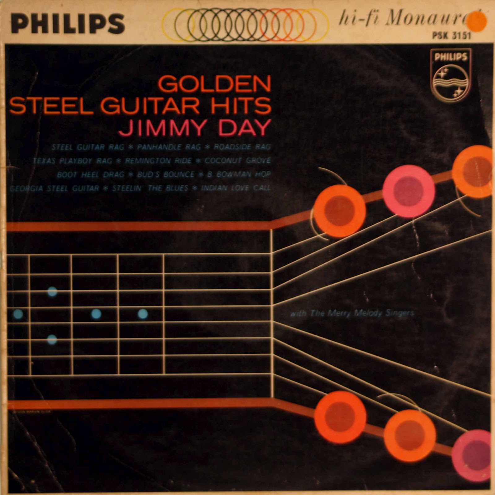el Rancho Golden Steel Guitar Hits Jimmy Day (1962)