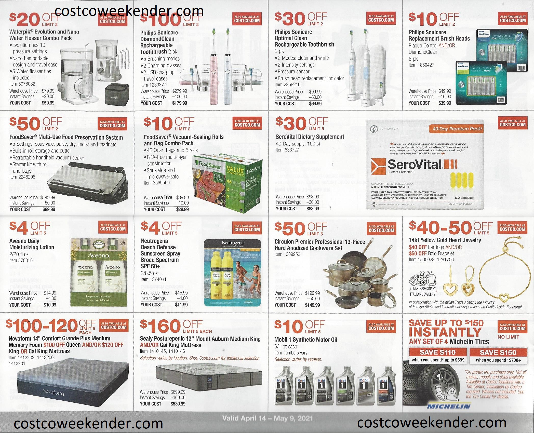 April 2021 Costco Coupon Book Costco Weekender