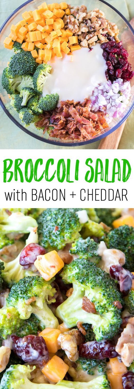 This sweet and delicious broccoli salad is easy to make and loaded with flavor and crunch. This sweet and delicious broccoli salad is easy to make and loaded with flavor and crunch.