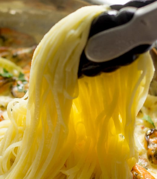 Mussels Pasta With Garlic And Fennel the recipes