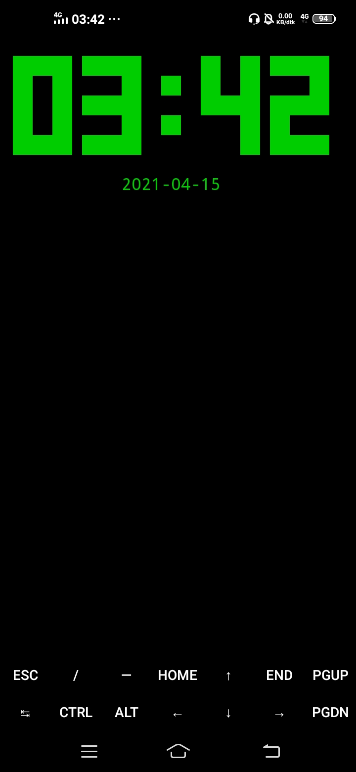 Cara Menampilkan Jam Digital Di Termux Android teknoinfo09