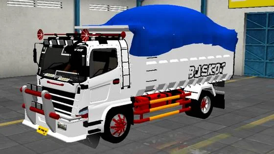 Mod Truck Hino 500 Dump Ala Scania