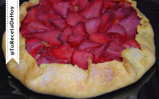 Galette de fresas