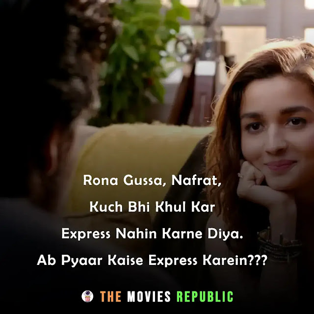 dear zindagi movie dialogues, dear zindagi movie quotes, dear zindagi movie shayari, dear zindagi movie status, dear zindagi movie captions