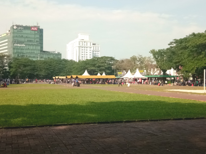 Vaksinasi Massal Termin II Digelar di Lapangan Benteng Medan