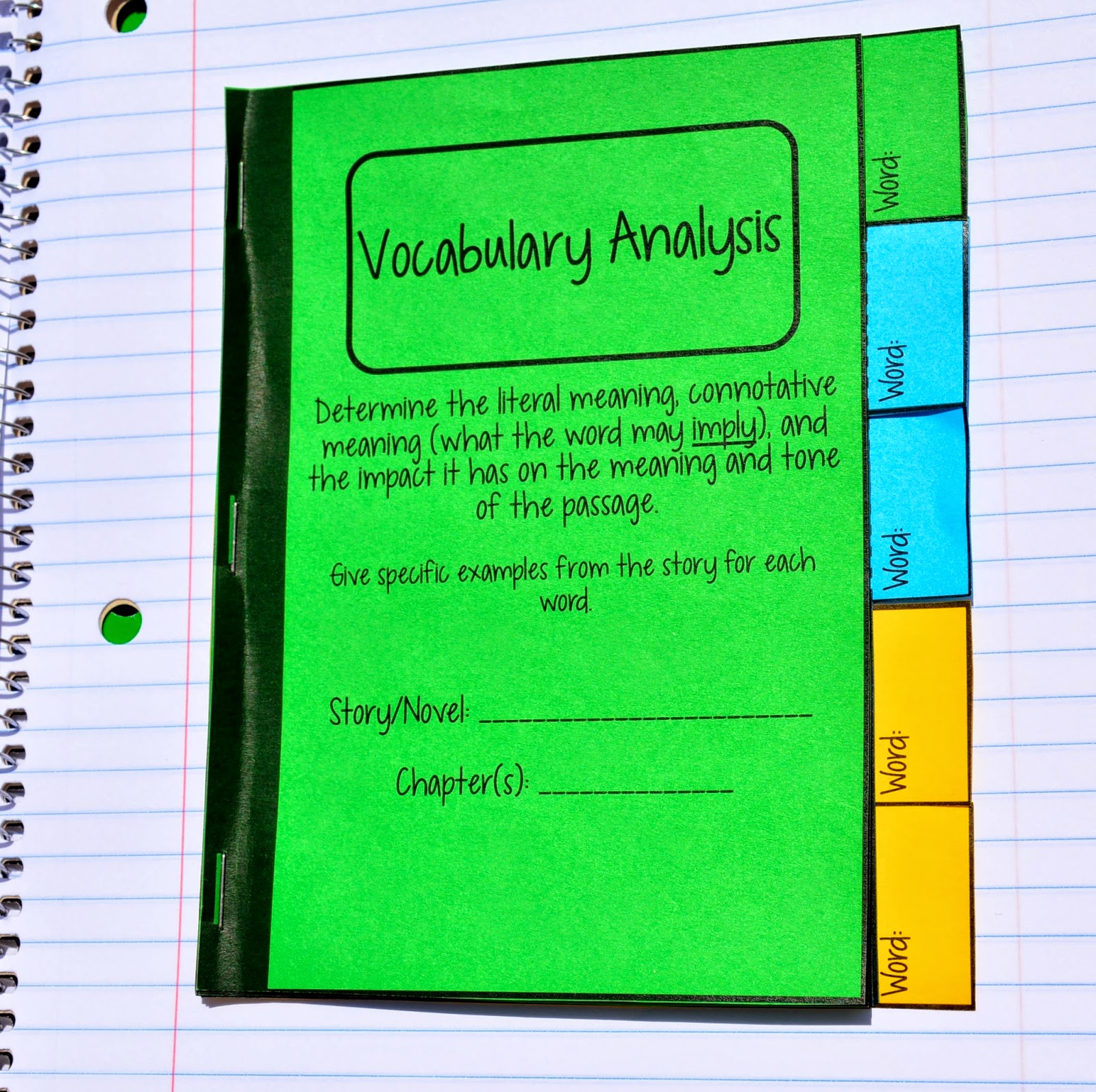 Interactive notebook activities on www.traceeorman.com