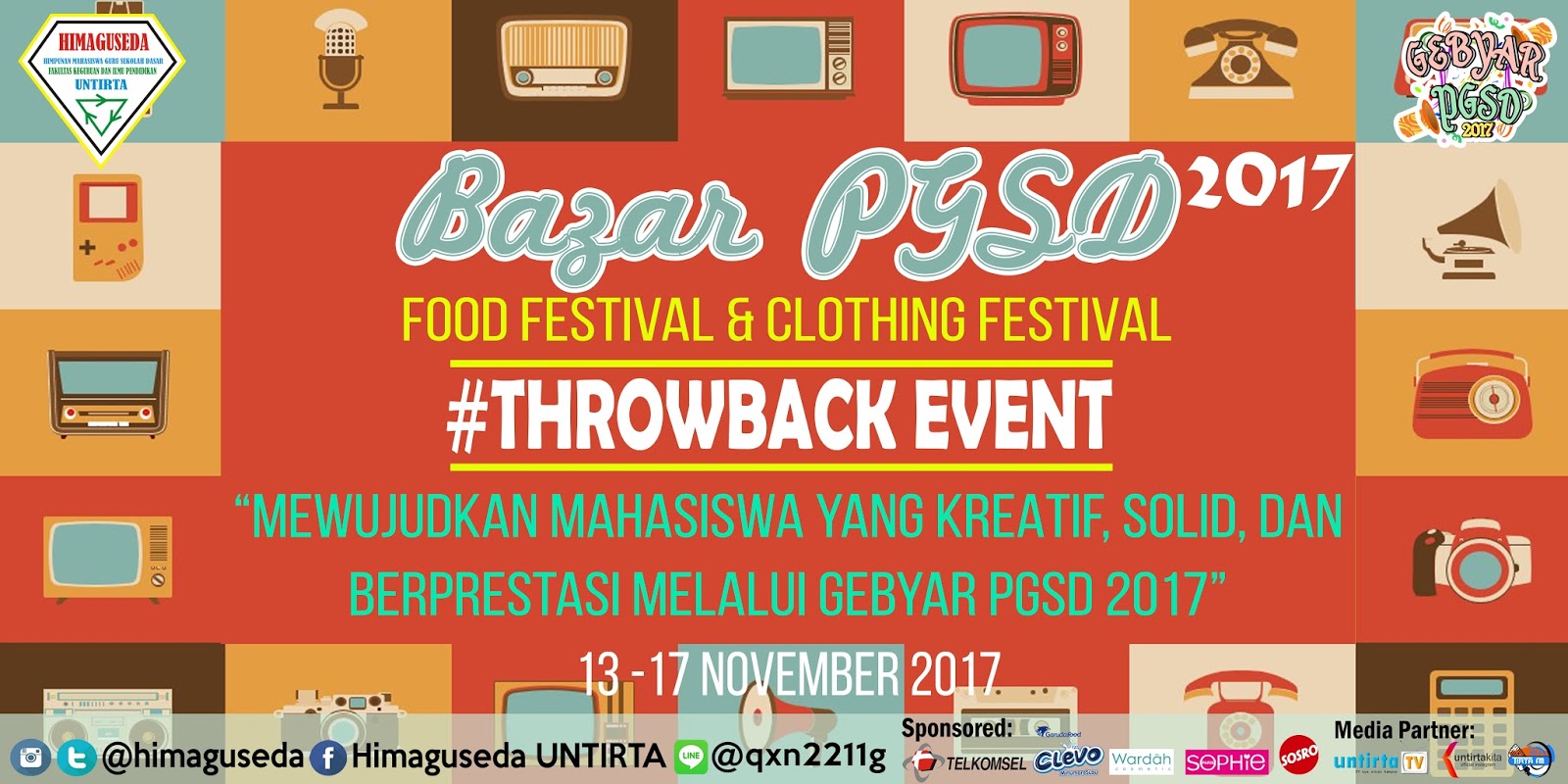 Diriku dan yang lainnya: Desain Banner Gebyar 2917