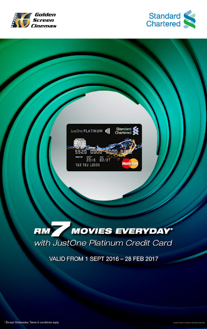 GSC Cinema Movie Ticket Discount Promo Standard Chartered Credit Card