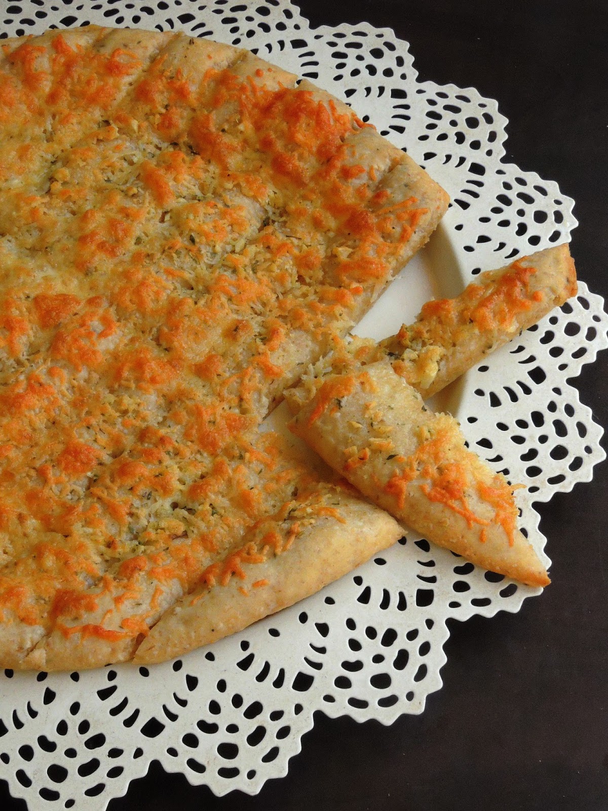 Eggless Garlic Butter Bread Sticks Cook N Click