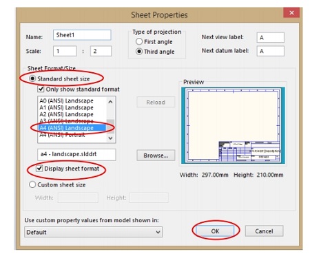 Giáo trình Solidworks, xuất bản vẽ - Drawing