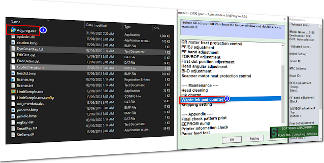Epson l5190 Resetter Adjustment Program Free Download - Without Password