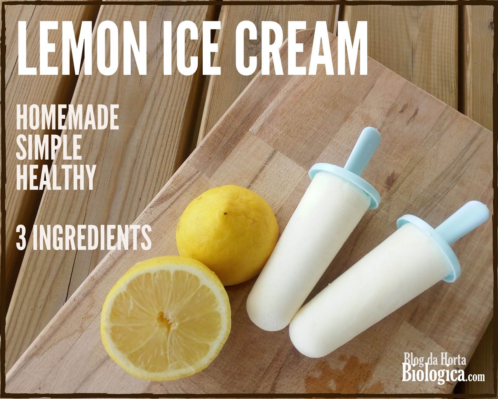 Homemade Lemon Ice Cream 3 Ingredients DIY