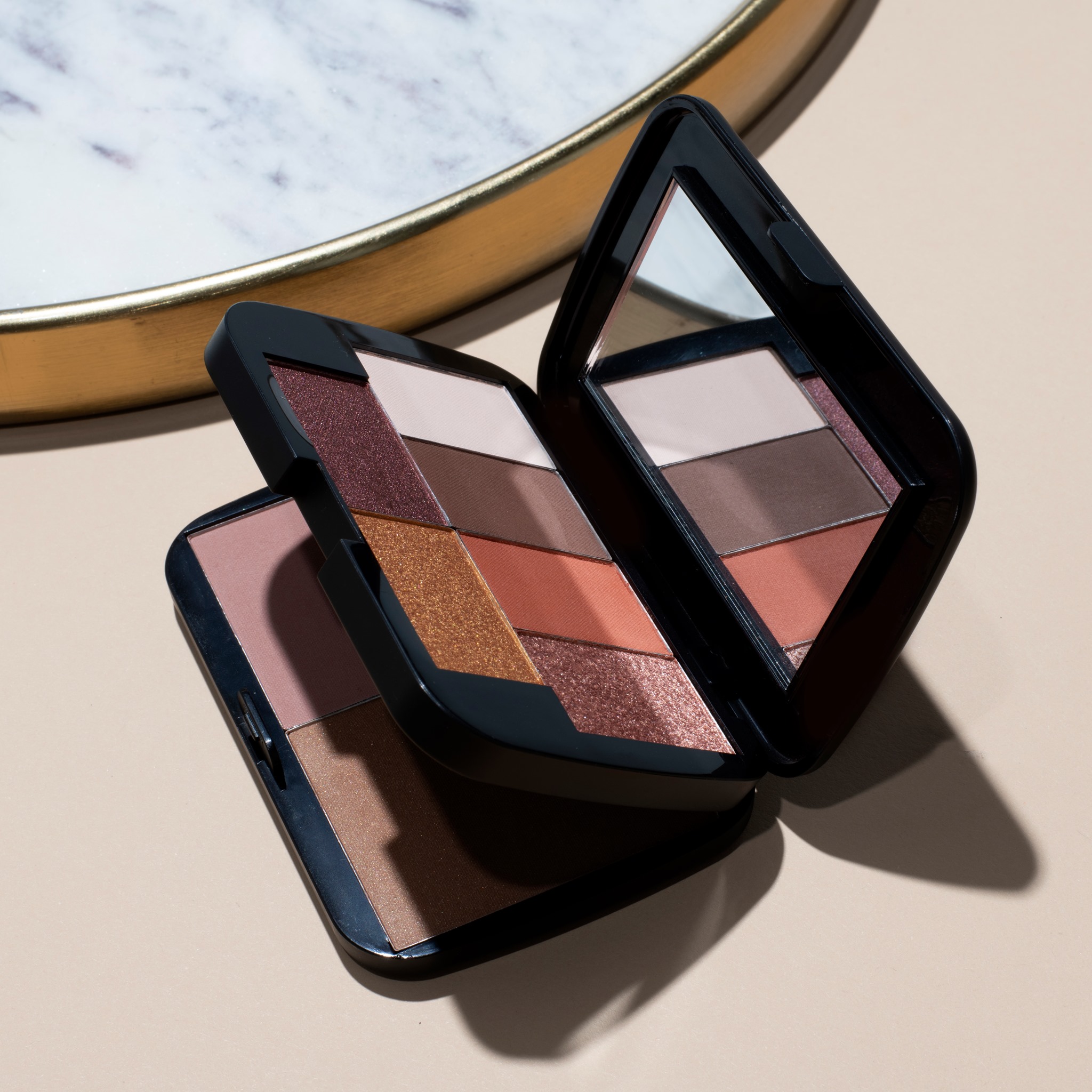 Natural Everyday Makeup Look with Aloette Golden Hour Eye and Cheek