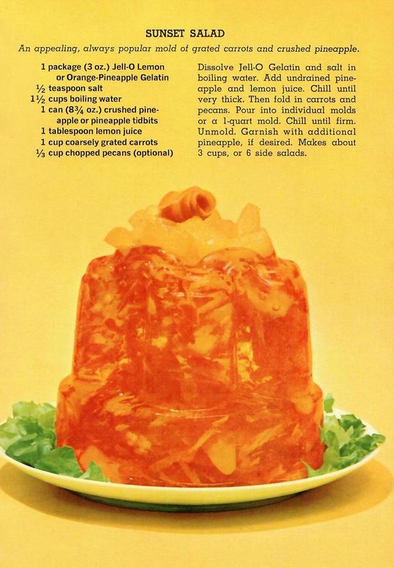 Orange Pineapple Fruit Mold Recipe - Dole® Sunshine