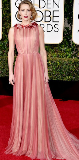 Globos de Ouros/ Golden Globes 2016 Amber%2BHeard%2Bin%2BGucci - Globos de Ouros/ Golden Globes 2016