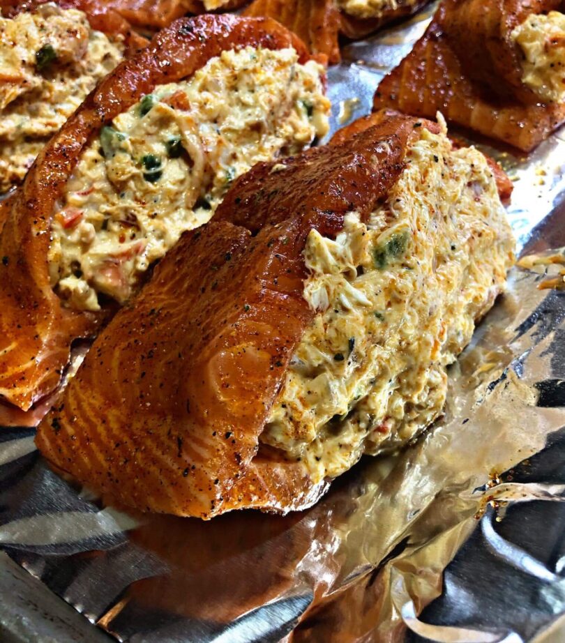 Stuffed Salmon