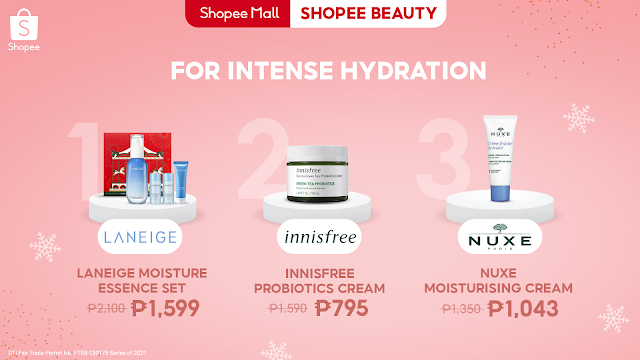 Shopee Beauty Christmas Gift Guide Hydration