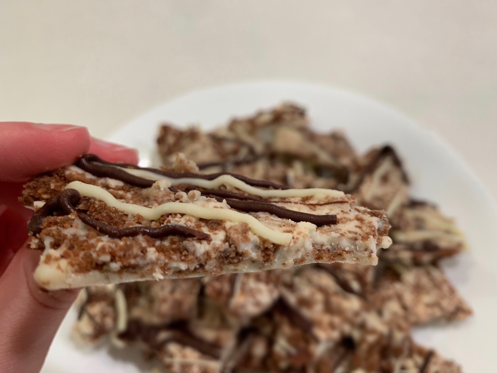 Keto Cookies and Cream Bark Caroline's Keto Kitchen