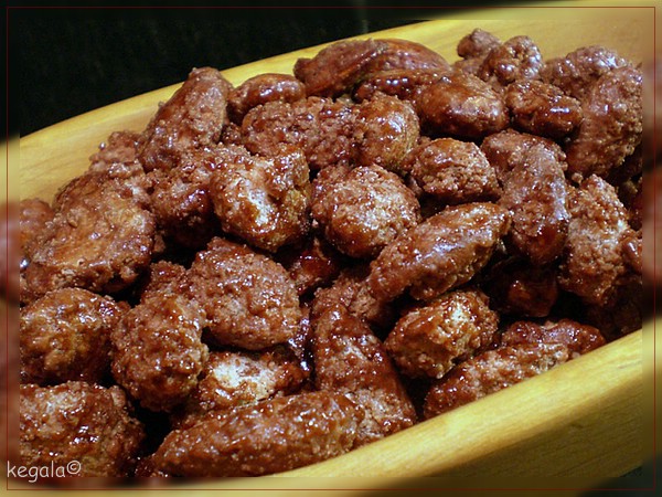 Kk = Kegala kocht: Heidis karamellisierte Mandeln