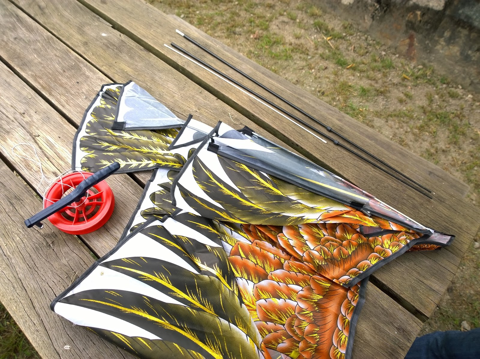 Lydia's Blog Assembling a Kite