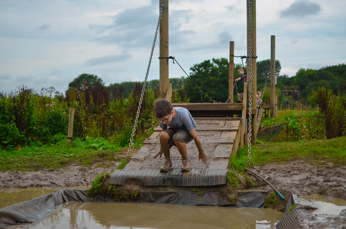 The Bear Trail, family assault course, Cullompton Devon