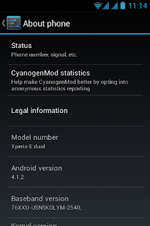 Cara Install CyanogenMod 10 di Xperia E Dual