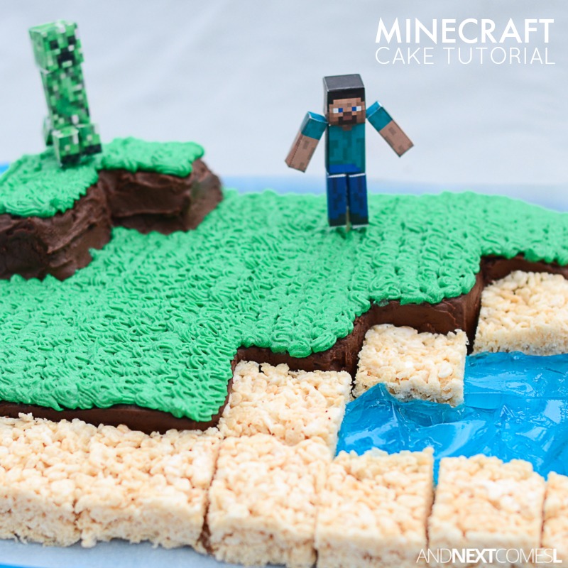 Minecraft Cake And Next Comes L