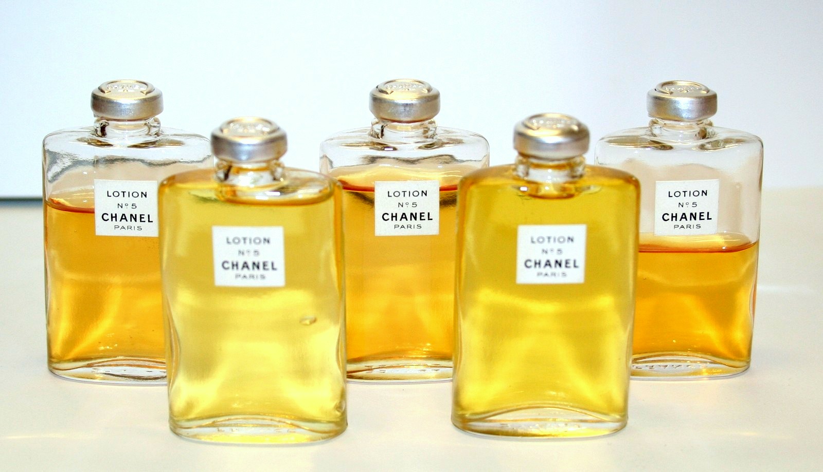 Chanel Perfume Bottles: Lotion No. 5 Chanel