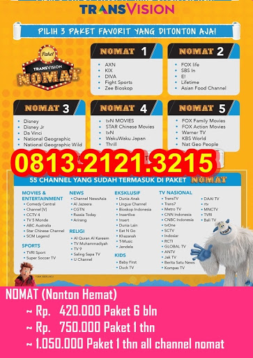 PASANG INDOVISION BENGKULU 0822.1449.5752: BERLANGGANAN TOP TV