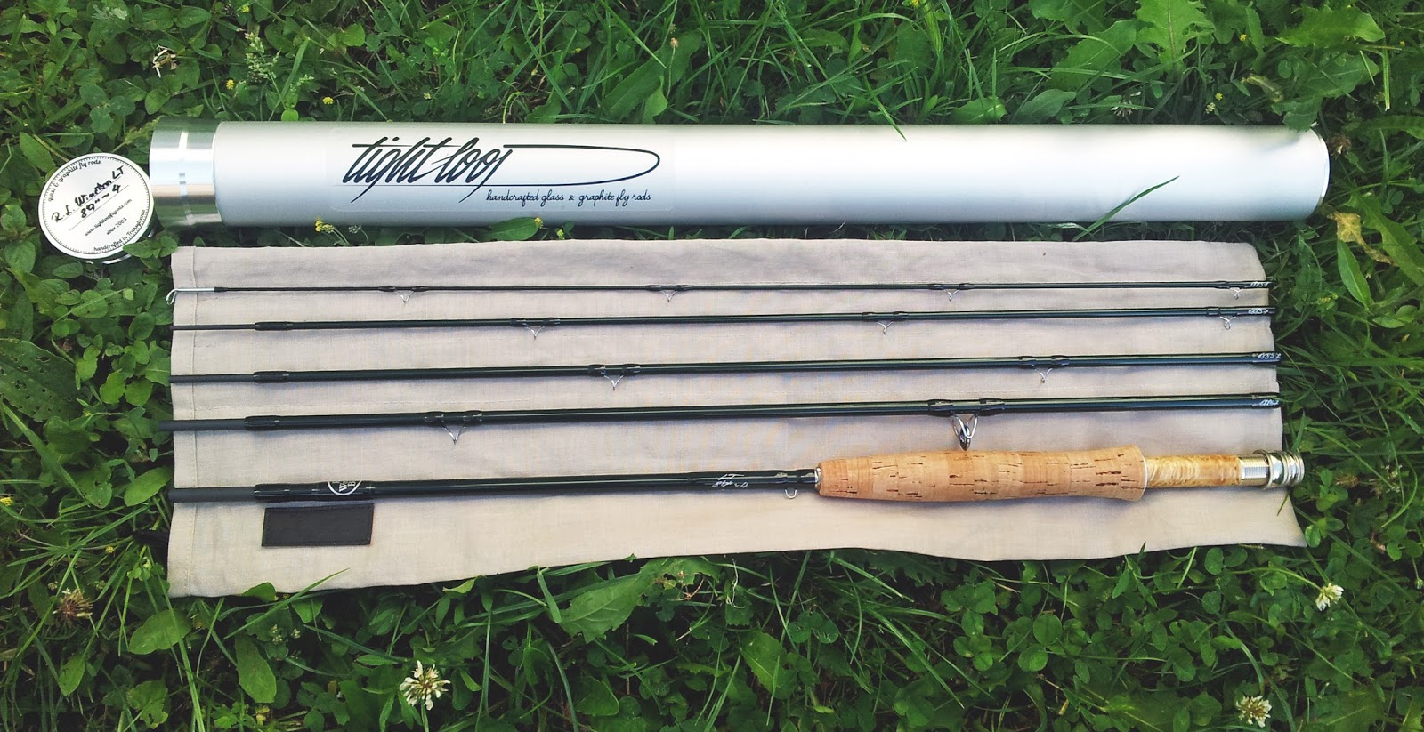 Handcrafted graphite and fiberglass fly rods Winston LT 8'9" 4wt.