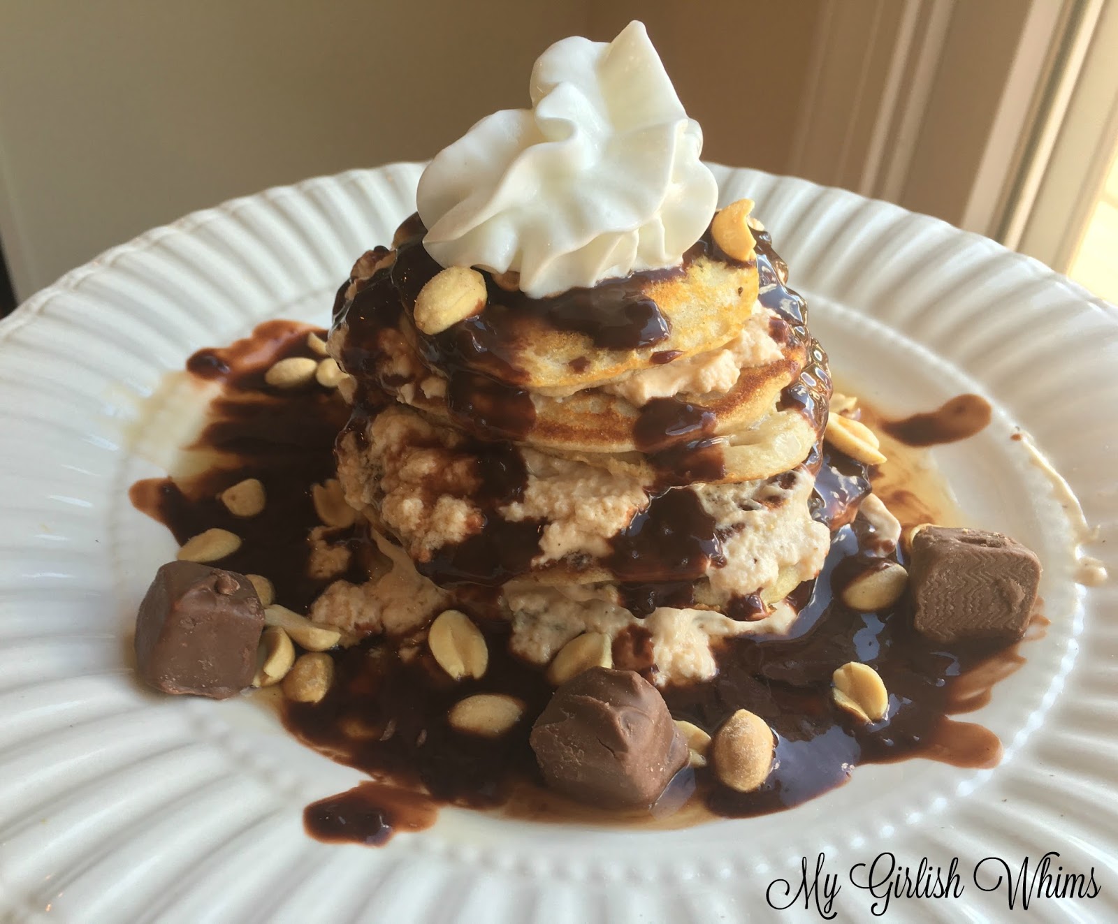 snickers protein pancakes my girlish whims