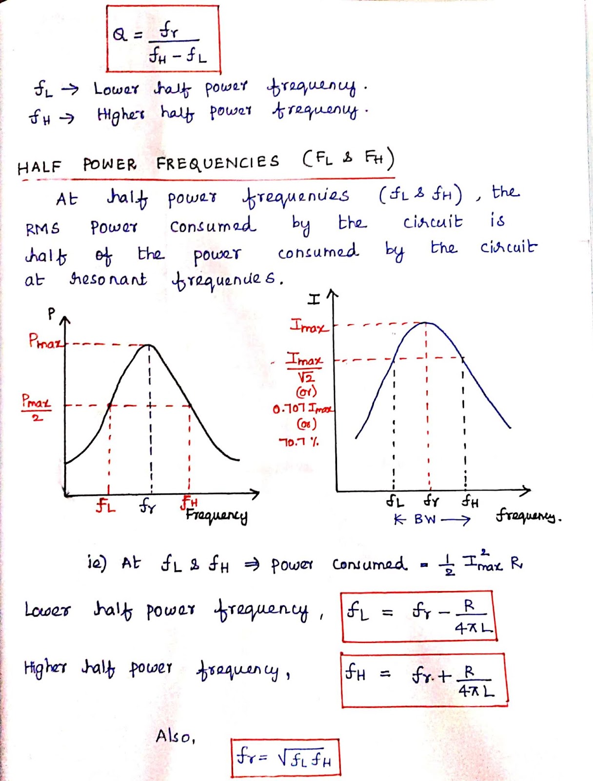 RESONANCE IN SERIES AC CIRCUITS LS EEE