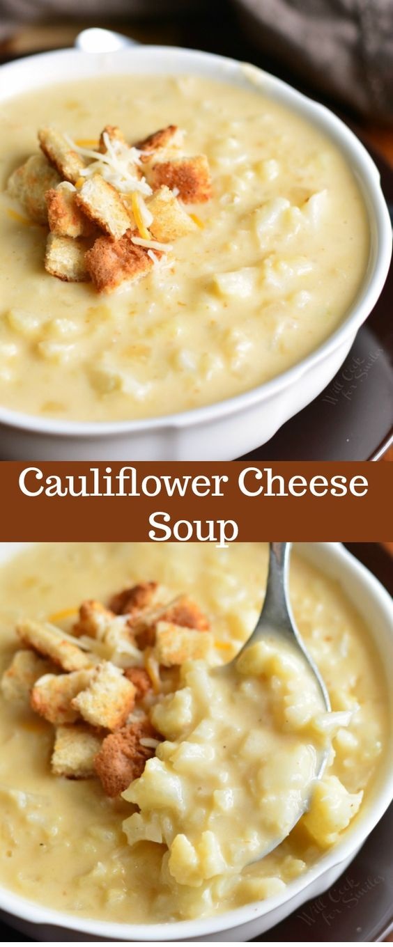 Cauliflower Cheese Soup