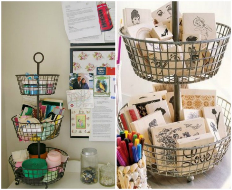 Our Home Away From Home TIERED BASKETS