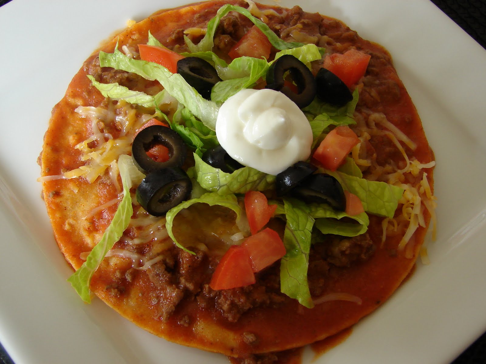 The Royal Cook Open Face Enchiladas