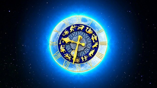 zodiac-sign-starry-sky-clock-moon