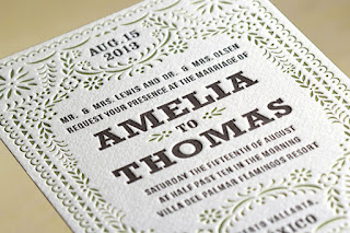 best letterpress wedding invitations