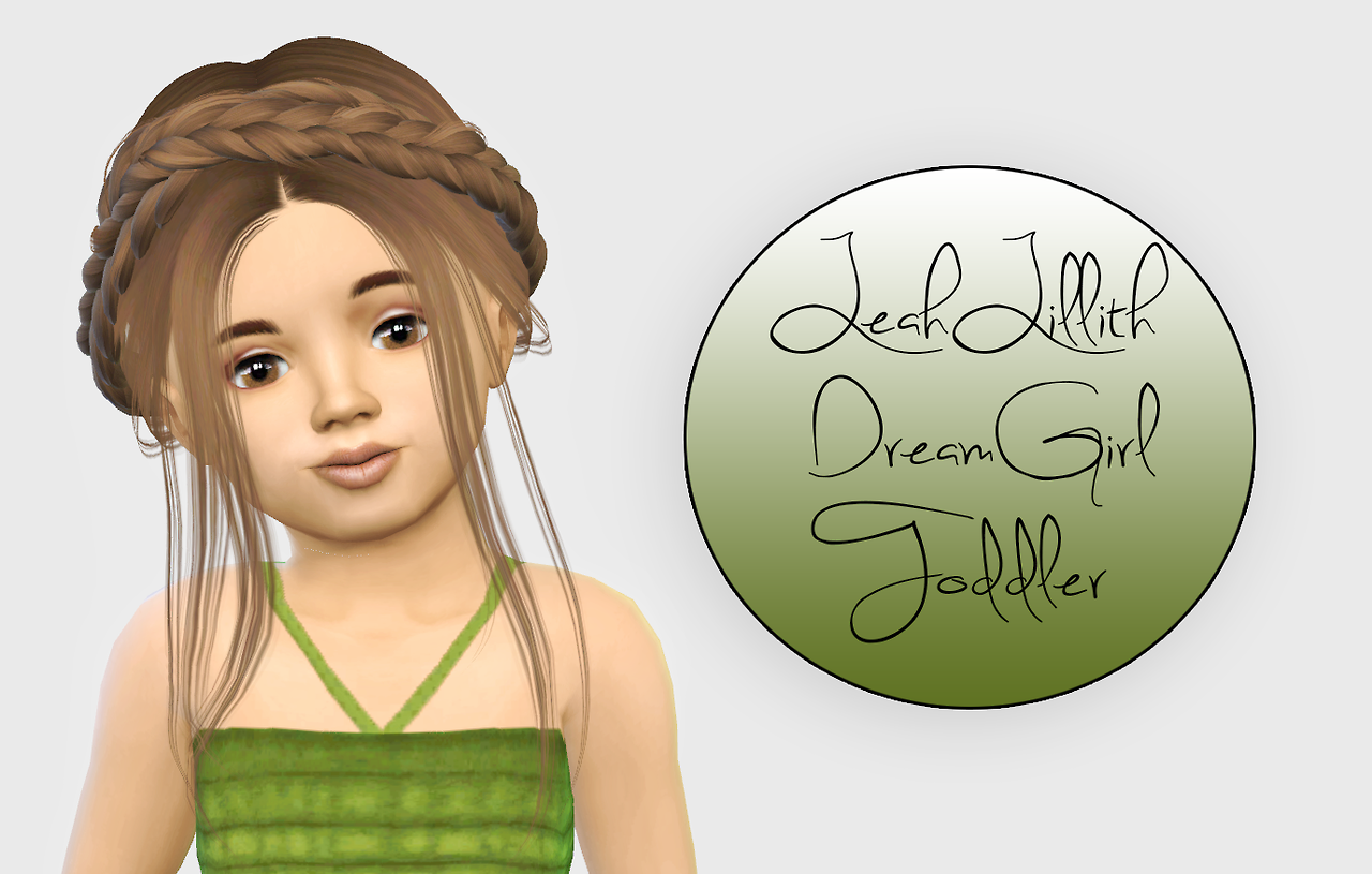 Sims 4 Ccs The Best Leahlillith Dream Girl Toddler Version By