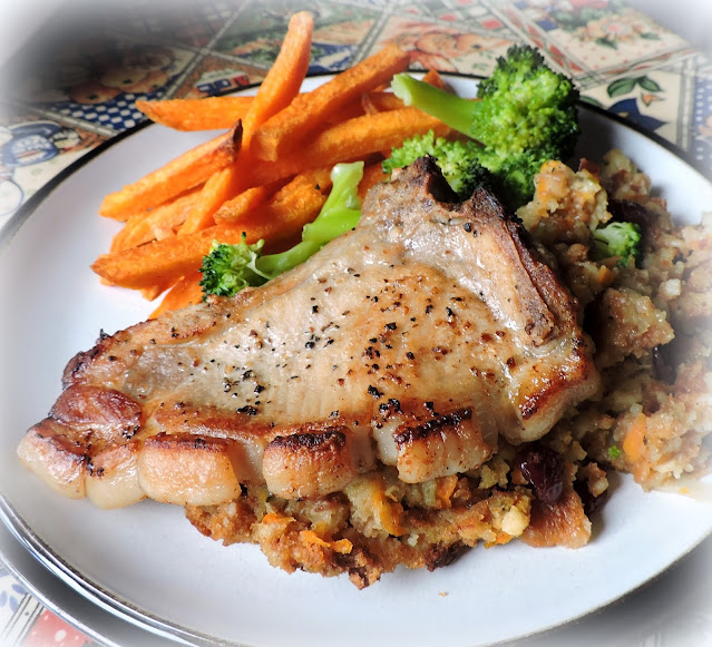 Pork Chops & Stuffing