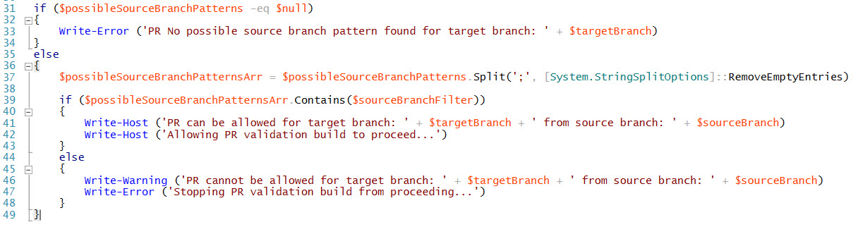 Chaminda's DevOps Journey with MSFT: Controlling Pull Request Source ...