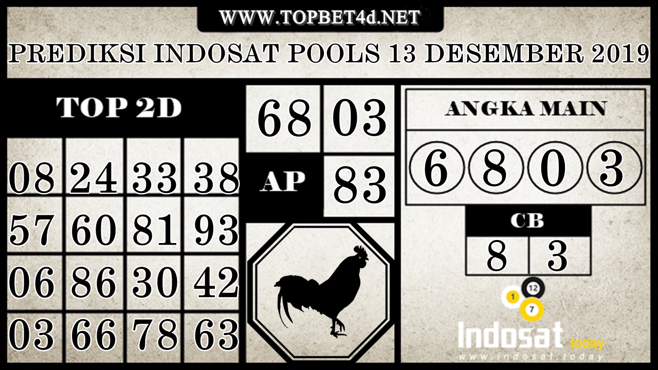 PREDIKSI TOGEL INDOSAT POOLS 13 DESEMBER 2019 TOPBET4D Togel Online