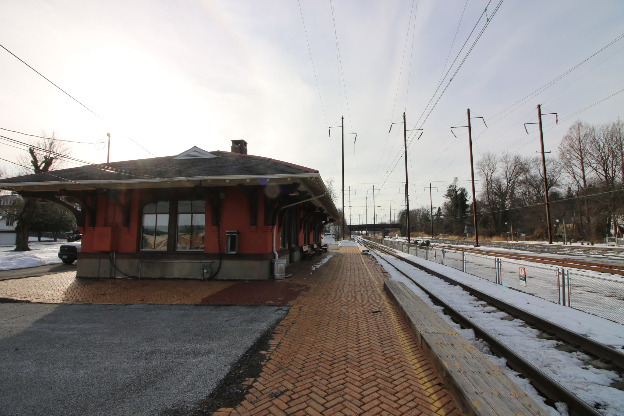 Parkesburg Train Station A Historic Amtrak Train Station in Western