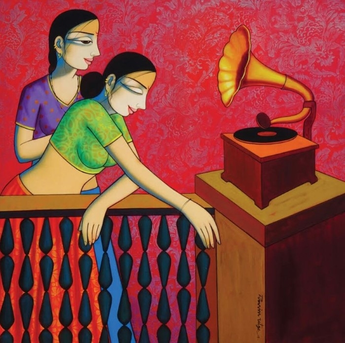 Pravin Utge Мечтательные фигуры в поэтическом стиле.