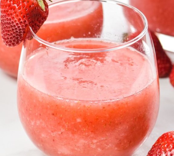 THREE INGREDIENT WINE SLUSHIES drinks cocktails