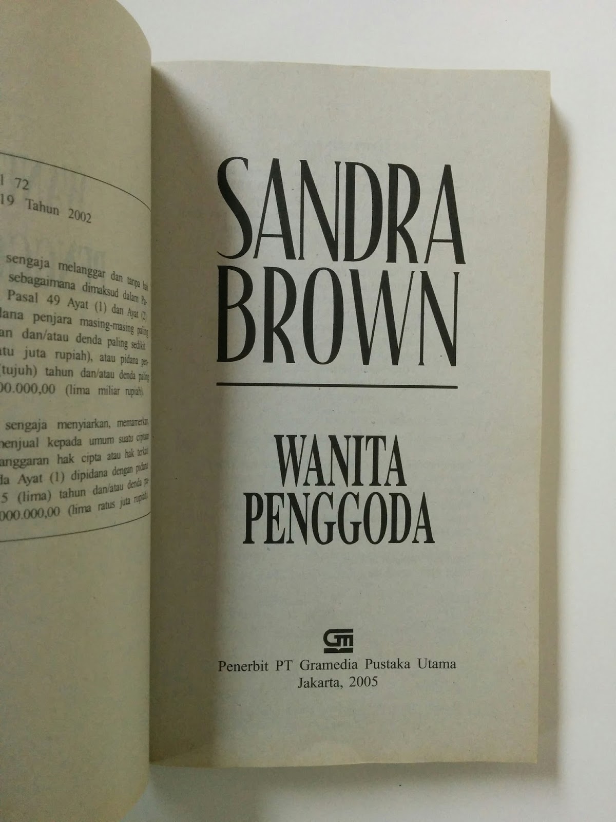 Jual Novel Tempest In Eden Wanita Penggoda Sandra Brown