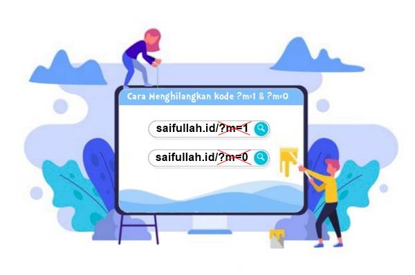 Cara Menghilangkan Kode ?m=1 atau ?m=0 Pada URL Blogger