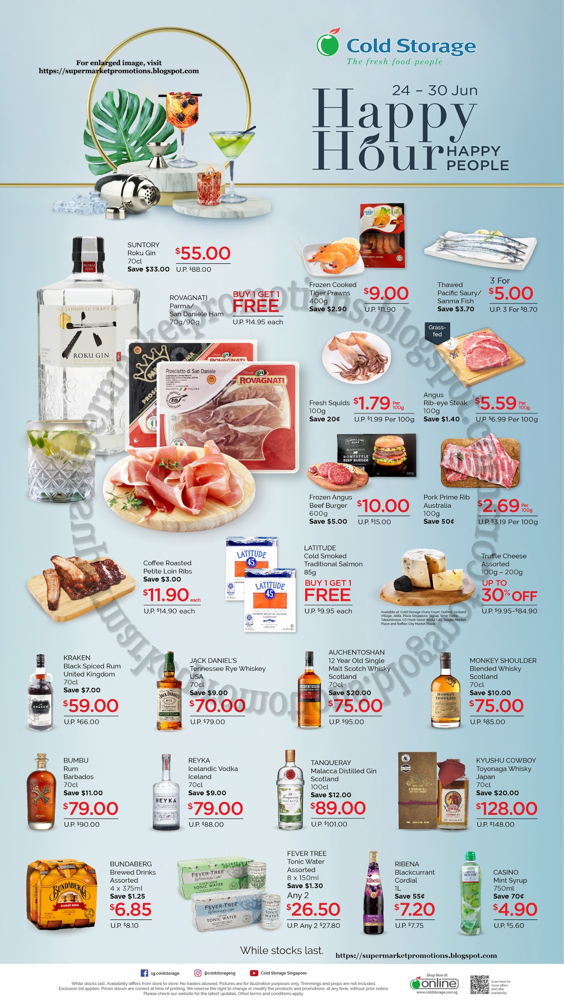Cold Storage Happy Hour Promotion 24 30 June 2021 Supermarket