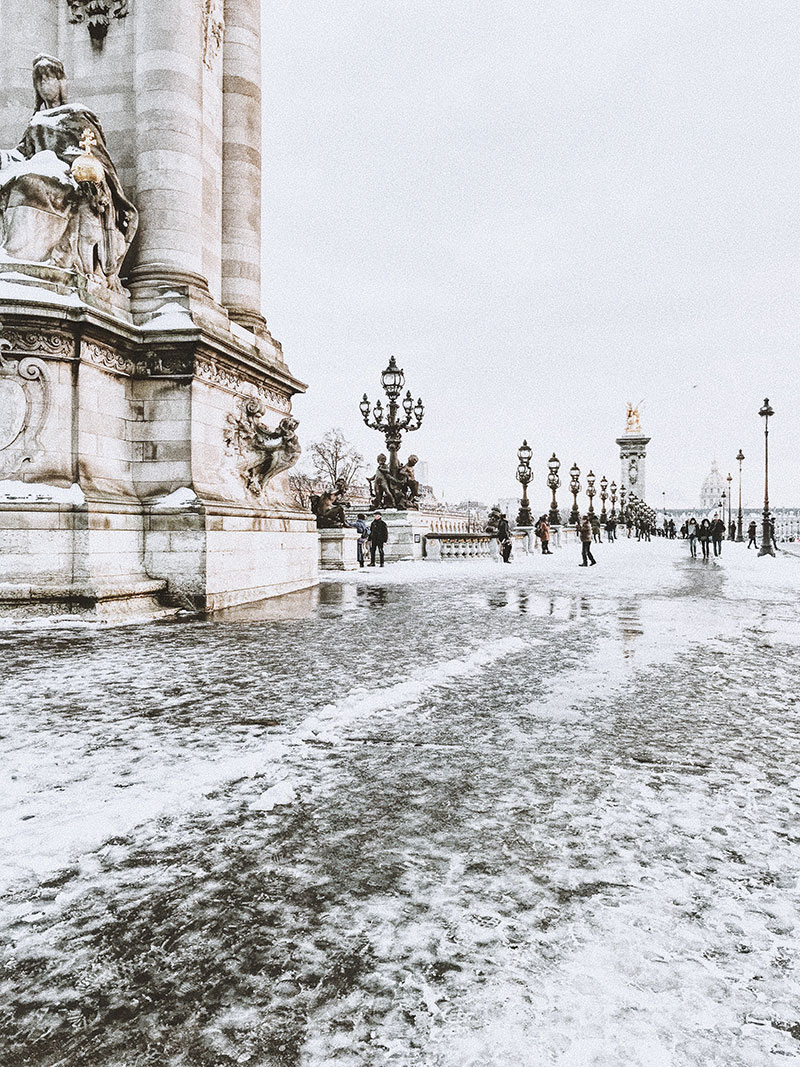 Weekday Wanderlust | From Instagram: Paris Sous La Neige / Paris in the Snow