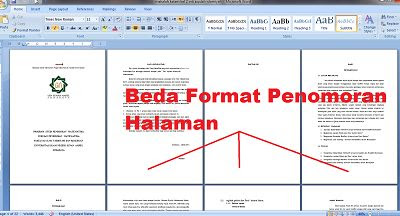  Kalau biasanya kan kita pakai cara biasa saja Cara Membuat Halaman di Word, Beda Format dalam 1 File!