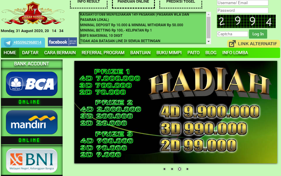 bandar togel 100 rupiah kaisartoto88 TOGEL 100 RUPIAH